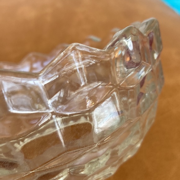 Fostoria Americana mid century candle ring. - Picture 4 of 4